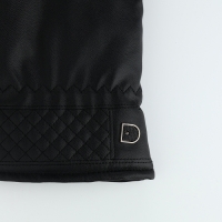 Перчатки мужские, безразмерные, с утеплителем, цвет чёрный Перчатки мужские, безразмерные, с утеплителем, цвет чёрный