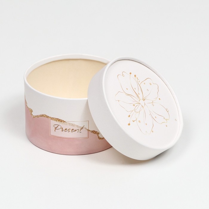 Набор шляпных коробок 3 в 1 Набор шляпных коробок 3 в 1 "Акварель", завальцованная, 16 х 10, 14 х 9, 13 х 8,5 см