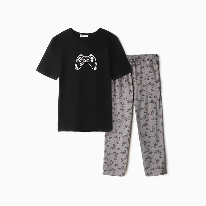 Пижама мужская KAFTAN "Game" размер 50, черный