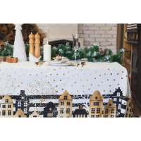 Скатерть &laquo;Этель: Золотой город&raquo;, 110 &times; 147 см с ГМВО, 100 % хлопок, саржа, 190 г/м&sup2;