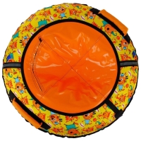 Тюбинг-ватрушка &laquo;Три кота&raquo;, ТБ2-80/ТК, диаметр чехла 85 см