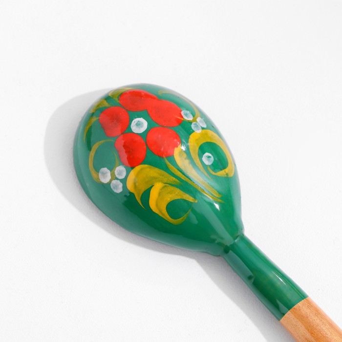 Ложка чайная «Зеленушка», 14,7×3,5 см, микс Ложка чайная «Зеленушка», 14,7×3,5 см, микс