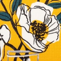 Набор кухонных полотенец &laquo;Доляна&raquo; Hello spring 35х60 см -2 шт., 100% хлопок, вафля 160 г/м2