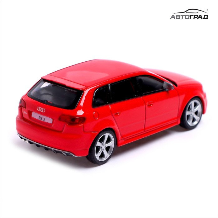 Машина металлическая AUDI RS3 SPORTBACK, 1:43, цвет красный