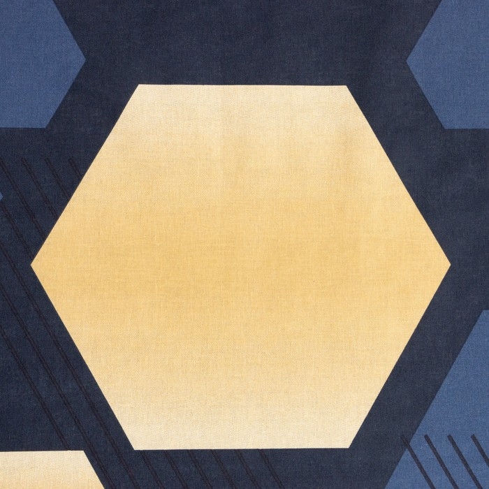 Постельное бельё Этель Дуэт &laquo;Золотые соты&raquo; 143х215 см - 2 шт, 220х240 см, 70х70 см -2 шт