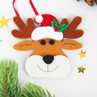Набор для творчества - создай ёлочное украшение из фетра &laquo;Новогодний олень&raquo;