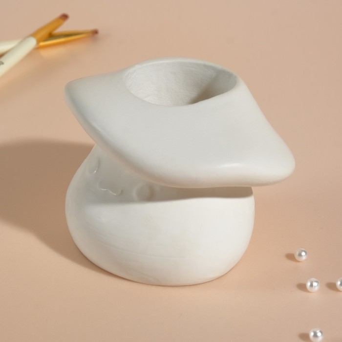 Предмер интерьера Предмер интерьера "Гриб" 10х8х6,5 см белый