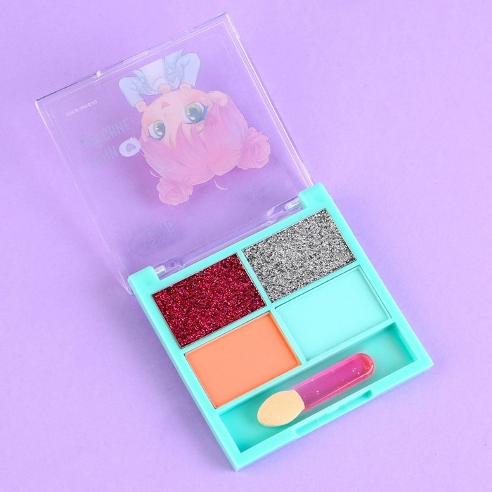 Тени детские &laquo;&lrm;Милота&raquo;&lrm;, 4 цвета