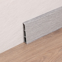 Плинтус напольный 85мм 2,2м "Деконика", 210 Дуб Пепельный Плинтус напольный 85мм 2,2м "Деконика", 210 Дуб Пепельный