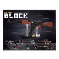 Конструктор-Мини &laquo;Оружие. АК-47&raquo;, 808 деталей