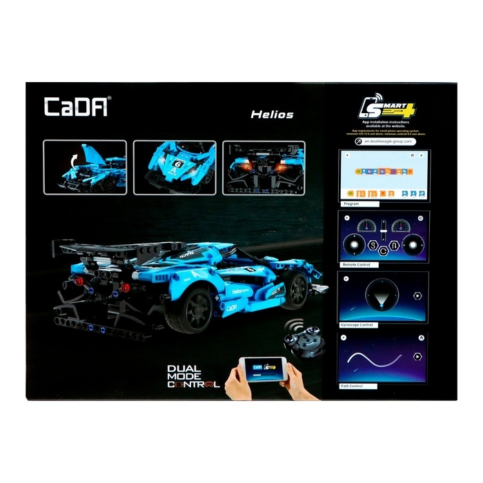 Конструктор радиоуправляемый &laquo;Спорткар&raquo;, 419 деталей