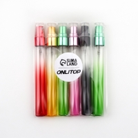 Флакон стеклянный для парфюма &laquo;Амбре&raquo;, с распылителем, фасовка - 6 шт, 10 мл, цвет МИКС