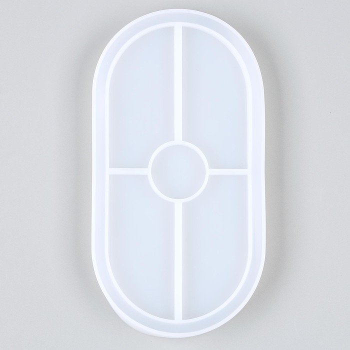 Форма силиконовая универсальная «Овал», размер изделия 9,2 × 17,6 × 1,4 см Форма силиконовая универсальная «Овал», размер изделия 9,2 × 17,6 × 1,4 см