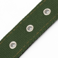 Ошейник брезентовый с подкладом, 72 х 3,5 см, хаки