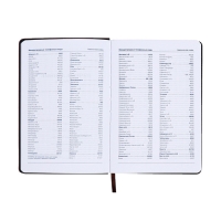 Ежедневник недатированный, А5, 140л, клетка, обл.кожзам, с хлястиком, Стайл, синий