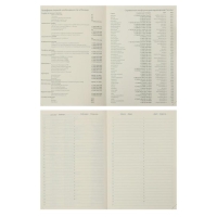 Ежедневник недатированный А5, 160 листов, deVENTE. Norwich, обложка искусственная кожа, 2 ляссе, тонированный блок 70 г/м2, чёрный