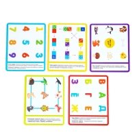 Развивающий набор &laquo;Дуй на мяч&raquo;, игровая основа, шарики, набор карточек