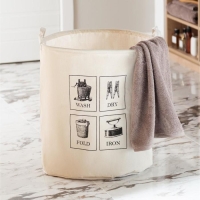 Корзина текстильная Этель "Wash&dry", 45*55 см Корзина текстильная Этель "Wash&dry", 45*55 см