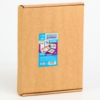 Домино &laquo;Транспорт&raquo;, 28 элементов, размер плашки: 3х6х0.4 см