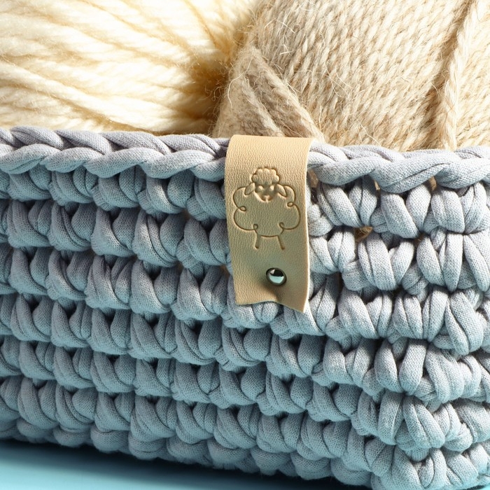 Набор бирок с кнопкой &laquo;Hand made&raquo;, 5 видов, 8 &times; 1,8 см, 10 шт, цвет разноцветный