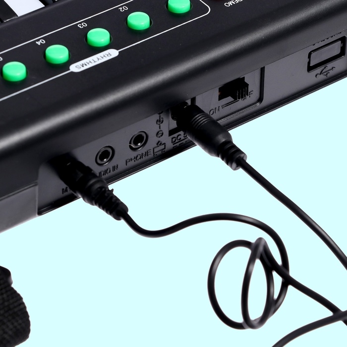 Синтезатор детский «Электромузыка», звуковые эффекты, 37 клавиш Синтезатор детский «Электромузыка», звуковые эффекты, 37 клавиш