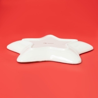 Тарелка новогодняя Доляна «Имбирные человечки», 26,5×25,5 см Тарелка новогодняя Доляна «Имбирные человечки», 26,5×25,5 см