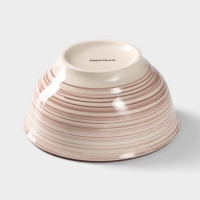 Миска керамическая &laquo;Искушение&raquo;, 310 мл, d=11,5 см, цвет розовый