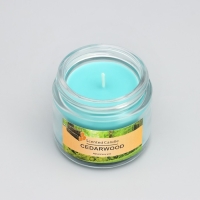 Свеча ароматическая "Cedarwood", 5*5см, 140 гр