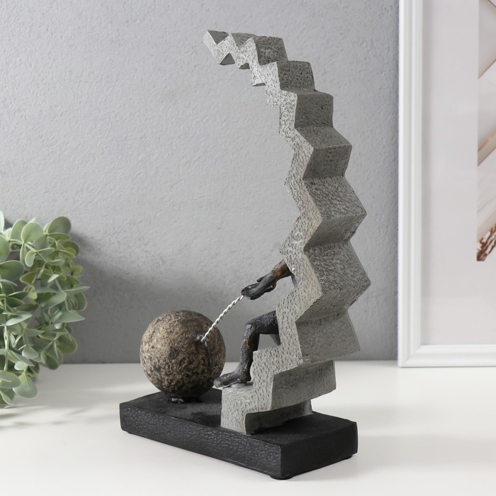 Сувенир полистоун "Только вверх" 34х12х24 см