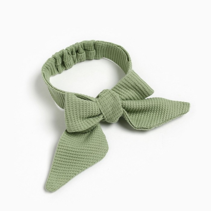 Повязка на голову Крошка Я BASIC LINE, р.42-48, зеленый Повязка на голову Крошка Я BASIC LINE, р.42-48, зеленый