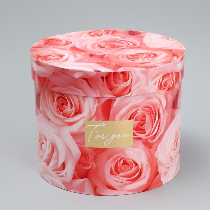 Набор шляпных коробок для цветов 4 в 1, упаковка подарочная, «Нежные цветы», 14 х 13 см - 20 х 17,5 см Набор шляпных коробок для цветов 4 в 1, упаковка подарочная, «Нежные цветы», 14 х 13 см - 20 х 17,5 см