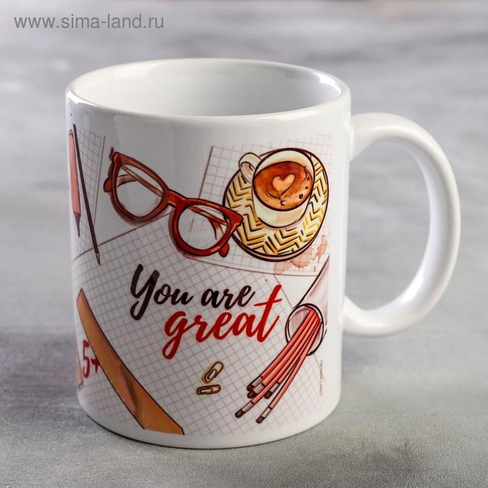 Кружка сублимация Кружка сублимация "Best teacher"