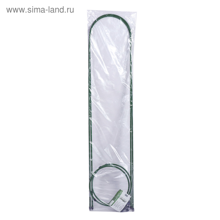 Шпалера, 135 &times; 30 &times; 1 см, металл, зелёная, &laquo;Ракета Клевер&raquo;