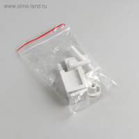 Сиденье для унитаза с крышкой Росспласт &laquo;Декор&raquo;, 44,5&times;37 см, цвет белый