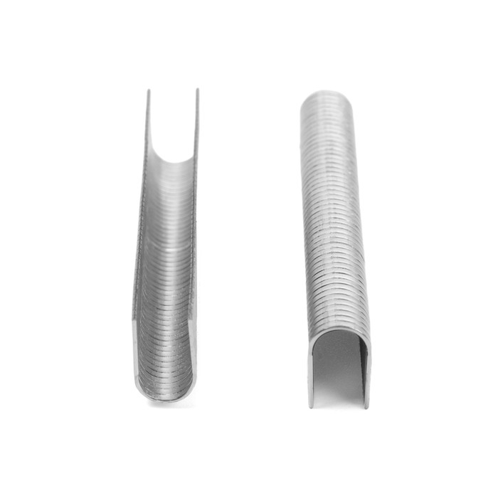 Скобы для мебельного степлера ТУНДРА, закалённые, полукруглые, тип 36, 12 мм, 1000 шт Скобы для мебельного степлера ТУНДРА, закалённые, полукруглые, тип 36, 12 мм, 1000 шт