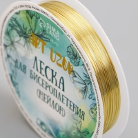 Леска для бисероплетения (нейлон) 15 метров, сечение 0,3 мм Леска для бисероплетения (нейлон) 15 метров, сечение 0,3 мм