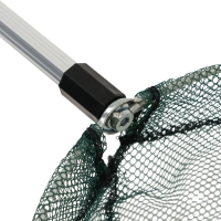 Подсачник складной телескопический П-09, 150 см, круглый обод 35 см, капрон Подсачник складной телескопический П-09, 150 см, круглый обод 35 см, капрон