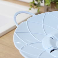 Крышка-невыкипайка силиконовая Доляна «Актеон», d=26 см, цвет голубой Крышка-невыкипайка силиконовая Доляна «Актеон», d=26 см, цвет голубой