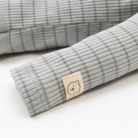 Боди (водолазка) Крошка Я, BASIC LINE, рост 62-68 см, полоска серая Боди (водолазка) Крошка Я, BASIC LINE, рост 62-68 см, полоска серая