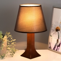 Лампа настольная 62104 1хЕ27 15Вт коричневый d=22 см, h=34,5 см RISALUX Лампа настольная 62104 1хЕ27 15Вт коричневый d=22 см, h=34,5 см RISALUX