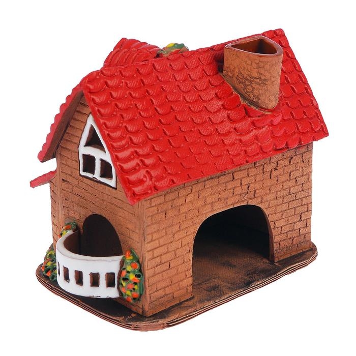 Аромалампа Домик &laquo;Причуда&raquo;, 12 см, ручная работа, микс