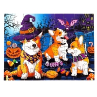 Термостакан с пазлом «Ужасно милые корги», 54 элемента, 350 мл Термостакан с пазлом «Ужасно милые корги», 54 элемента, 350 мл