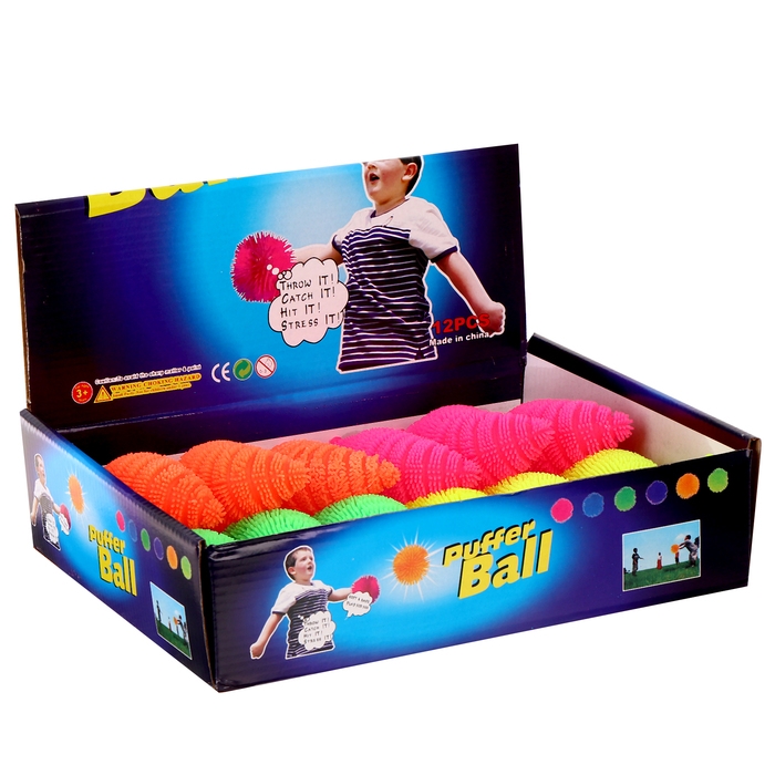 Ёжка «Гусеница» световой, цвета МИКС Ёжка «Гусеница» световой, цвета МИКС