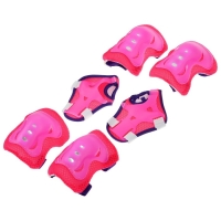 Набор: коньки детские раздвижные Snow Cat, с роликовой платформой, защита, р. 30-33 Набор: коньки детские раздвижные Snow Cat, с роликовой платформой, защита, р. 30-33