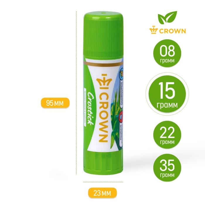 Клeй-карандаш 15 г Crown Expert Клeй-карандаш 15 г Crown Expert