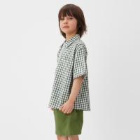 Костюм для мальчика (рубашка и шорты) KAFTAN, р.34 (122-128), зеленый