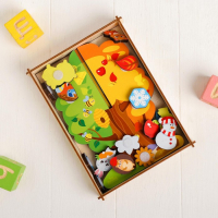 Головоломка «Липучки. Времена года» Головоломка «Липучки. Времена года»