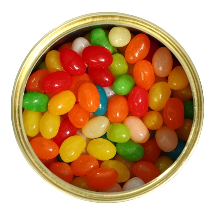 Новый год. Мармеладные бобы "С 2025 годом!", в консервной банке, 100 г