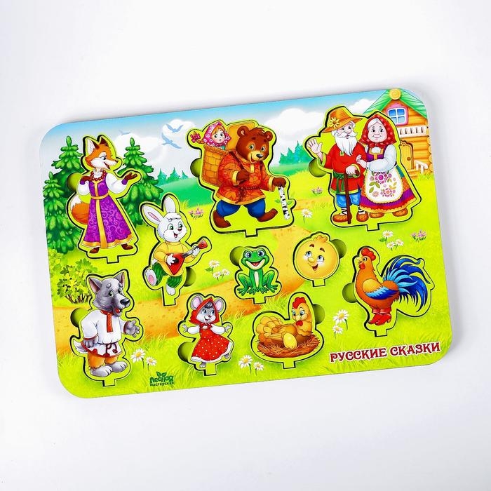 Рамка - вкладыш развивающая 3Д &laquo;Сказки&raquo;