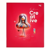 Тетрадь 60 листов, в клетку, на скобе, Fashion creative, обложка мелованный картон, глянцевая ламинация, МИКС Тетрадь 60 листов, в клетку, на скобе, Fashion creative, обложка мелованный картон, глянцевая ламинация, МИКС